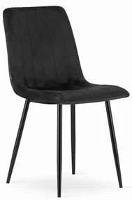 Set jedálenských stoličiek LAVA čierne (4ks)