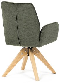 Jedálenská stolička DCH-C2148 GRN2 s vodoodpudivoulátkou