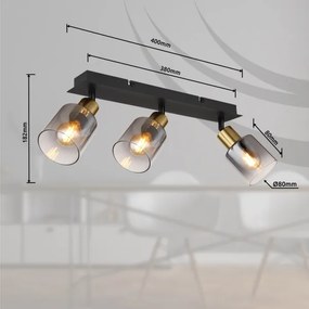 Globo 54310-3 - Bodové svietidlo HOLLSY 3xE14/25W/230V