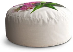 Sablio Taburet Orchidey a kamene: 40x50 cm
