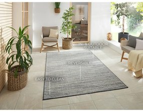 Sivý vonkajší koberec 340x240 cm Gemini - Elle Decoration