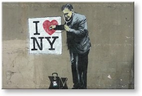 Obraz na plátne Street ART – Banksy | rôzne rozmery