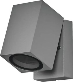 Ledvance - Vonkajšie nástenné svietidlo ENDURA CLASSIC 1xGU10/35W/230V IP44 sivé