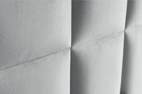 Svetlosivá boxspring posteľ s úložným priestorom 140x200 cm Flip – Ropez