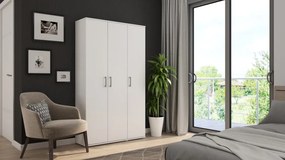 Viacúčelová skriňa Nitro, biela