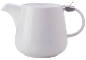 Biela porcelánová čajová kanvica so sitkom Maxwell &amp; Williams Basic, 1,2 l