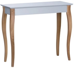 Svetlosivý odkladací stolík Ragaba Console, dĺžka 85 cm