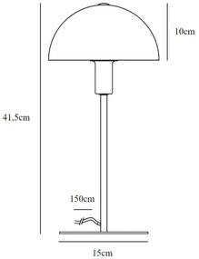 Nordlux - Stolná lampa ELLEN 1xE14/40W/230V