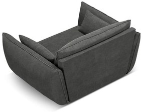 Sivé kreslo Vanda - Mazzini Sofas