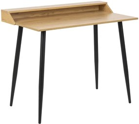 Písací stôl LEGARD 100 cm melamín - divoký dub