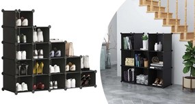 Kombinovateľné úložné kocky, 15 ks