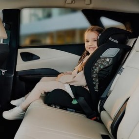 Lionelo - autosedačka IGO i-Size 100-150 cm čierny karbon