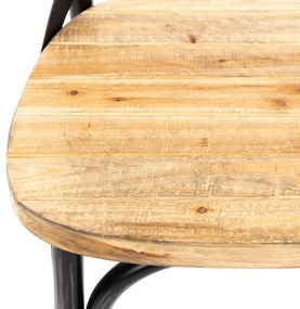 CROSS KOVOVÁ STOLIČKA black