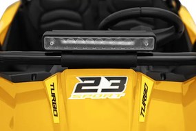 Elektrické autíčko Buggy TURBO 23 žlté