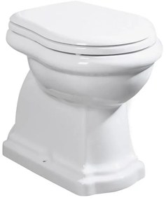 Kerasan Kerasan, RETRO WC misa 38,5x45x59cm, zadný odpad, 101101