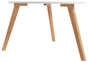 Biely konferenčný stolík Bonami Essentials Skandinávsky, dĺžka 120 cm