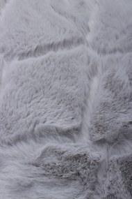 Koberec Rabbit 3D 05 L.GREY rozmery koberec: 80x140 cm