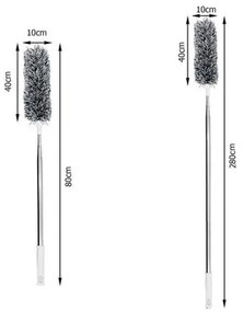 Teleskopická prachovka Clean, 80 - 280 cm