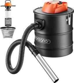 Vysávač na popol BENEDIKT, 1200 W, 18 kPa, čierna/oranžová Monzana