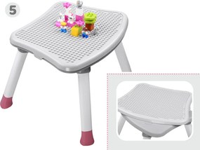 JOKOMISIADA Detská jedálenská stolička na kŕmenie, sada 6 v 1 ZA4142