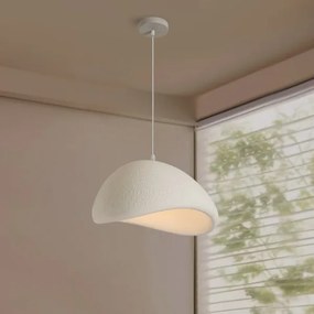 BRILAGI - Závesné svietidlo na lanku WABI SABI 1xE27/60W/230V pr. 40 cm biela