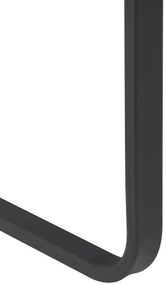 Kreslo Manea - látka / kov - Svetlo sivá