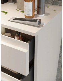 Krémová vysoká kúpeľňová skrinka 60x97 cm Salinas – Germania