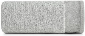 BAVLNENÝ UTERÁK AGIS SADA 3KS 70X140 CM STRIEBORNÁ