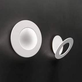 ICONE Vera 26 nástenné LED svietidlo biela/biela