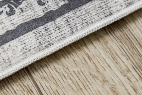 Dywany Łuszczów, Kusový koberec ANDRE Ornament 1187, 160x220, šedá, chodba / predsieň