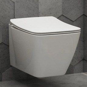 IDEAL STANDARD Strada II závesné WC AquaBlade s hlbokým splachovaním, 365 x 545 mm, biela + Slim WC sedátko so Softclose mechanizmom, T359601