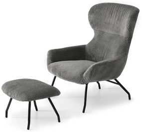 Kreslo Condor (grafit + čierna). Akcia -20%. Vlastná spoľahlivá doprava až k Vám domov. 1109986