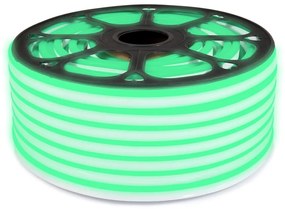 ECOLIGHT LED pásik NEON - 230V - 1m - 8W/m - IP68 - vodotesný - zelená