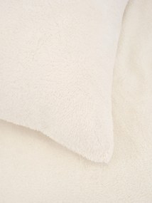 Baránkové predĺžené obliečky mikroplyš Exclusive – Teddy krémové
