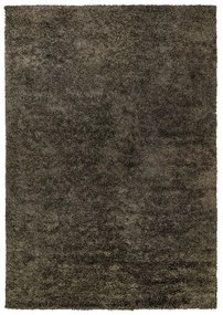 Koberec Long Pile Viscose: Tmavo sivá 170x240 cm