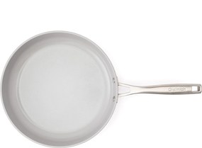 Elmich Nepriľnavá keramická panvica Zen Ø 26 cm – krémovobiela
