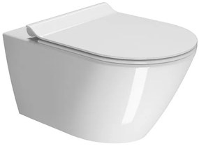 GSI GSI, KUBE X závesná WC misa, Swirlflush, 55x36 cm, biela ExtraGlaze, 941511