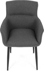 Jedálenská stolička sivá DCH-J2159 GREY2