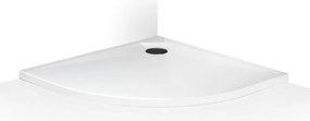 Roth Štvrťkruhová sprchová vanička z liateho mramoru MARMO NEO ROUND ROTH-Variant: rozmery: 100x100 cm - (MARMO NEO ROUND 1000 - MAN RO 100100 2E)
