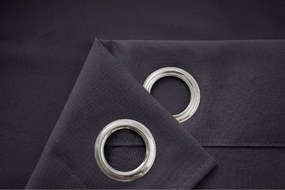 Záves OXFORD LIGHT 140x250 cm, tmavosivý Zavesenie: Riasiaca páska