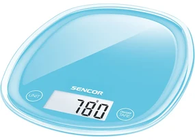 Sencor SKS 32BL kuchynská váha, modrá,