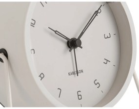 Karlsson 5952WG dizajnový budík 13 cm