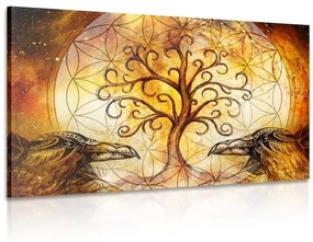 Obraz magický strom života - 120x80