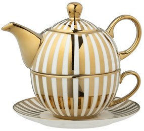 Tea for One s Luskáčikmi Chris Nutc v darčekovej krabičke - 16*14*13 cm / 420 ml