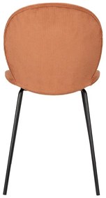 Jedálenské stoličky v súprave 2 ks v tehlovej farbe Bonnet - Zuiver