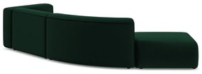 Tmavozelená zamatová leňoška (ľavý roh) Ekahi – Makamii