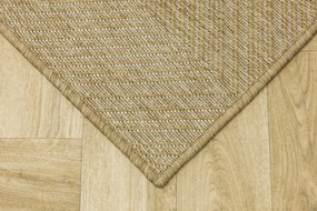 Obojstranný koberec 206139/10810 béžový / krémový