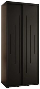 Skriňa 45 Canaris 12 100 čierna/čierna