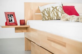 Zásuvka pod posteľ VENTO MAX z masívu buk cink