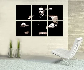 Ručne maľovaný POP Art obraz GODFATHER | rôzne rozmery
